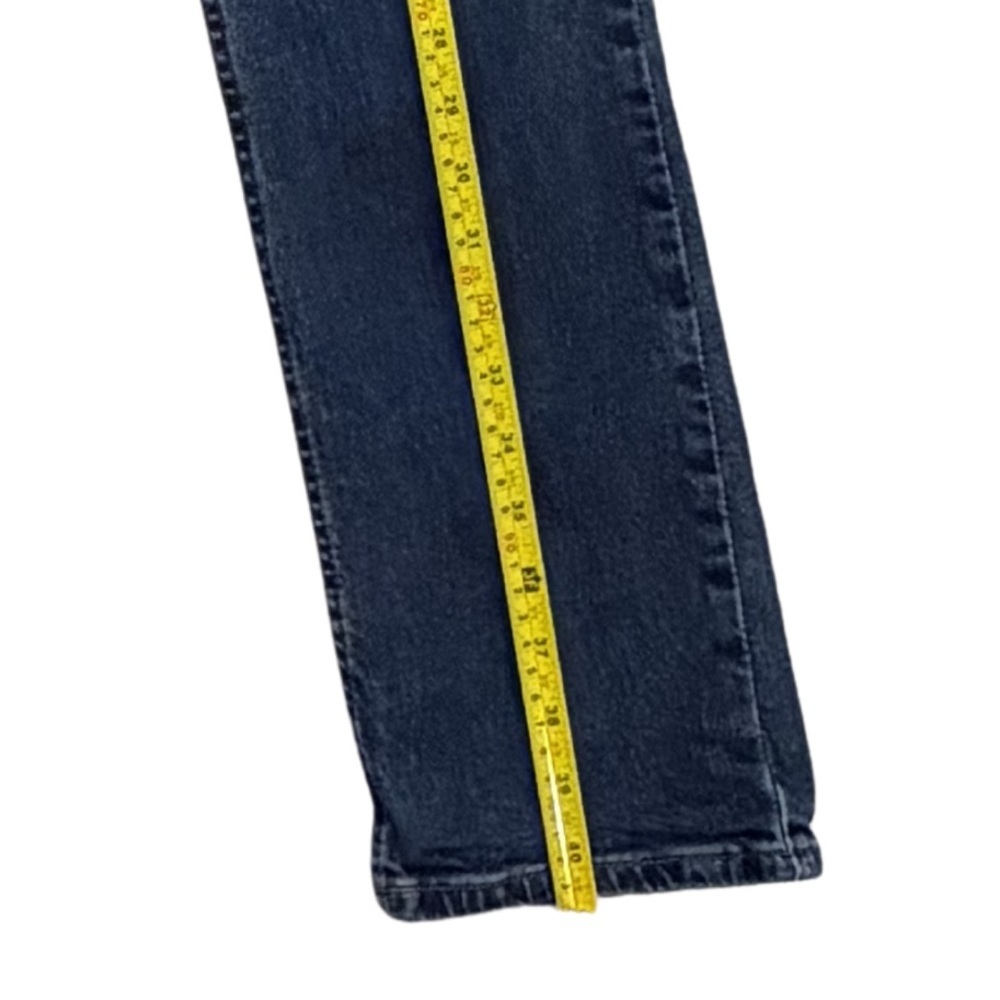 Abercrombie & Fitch Dark Blue 90s Straight Ultra High Rise Jeans - Picture 4 of 5